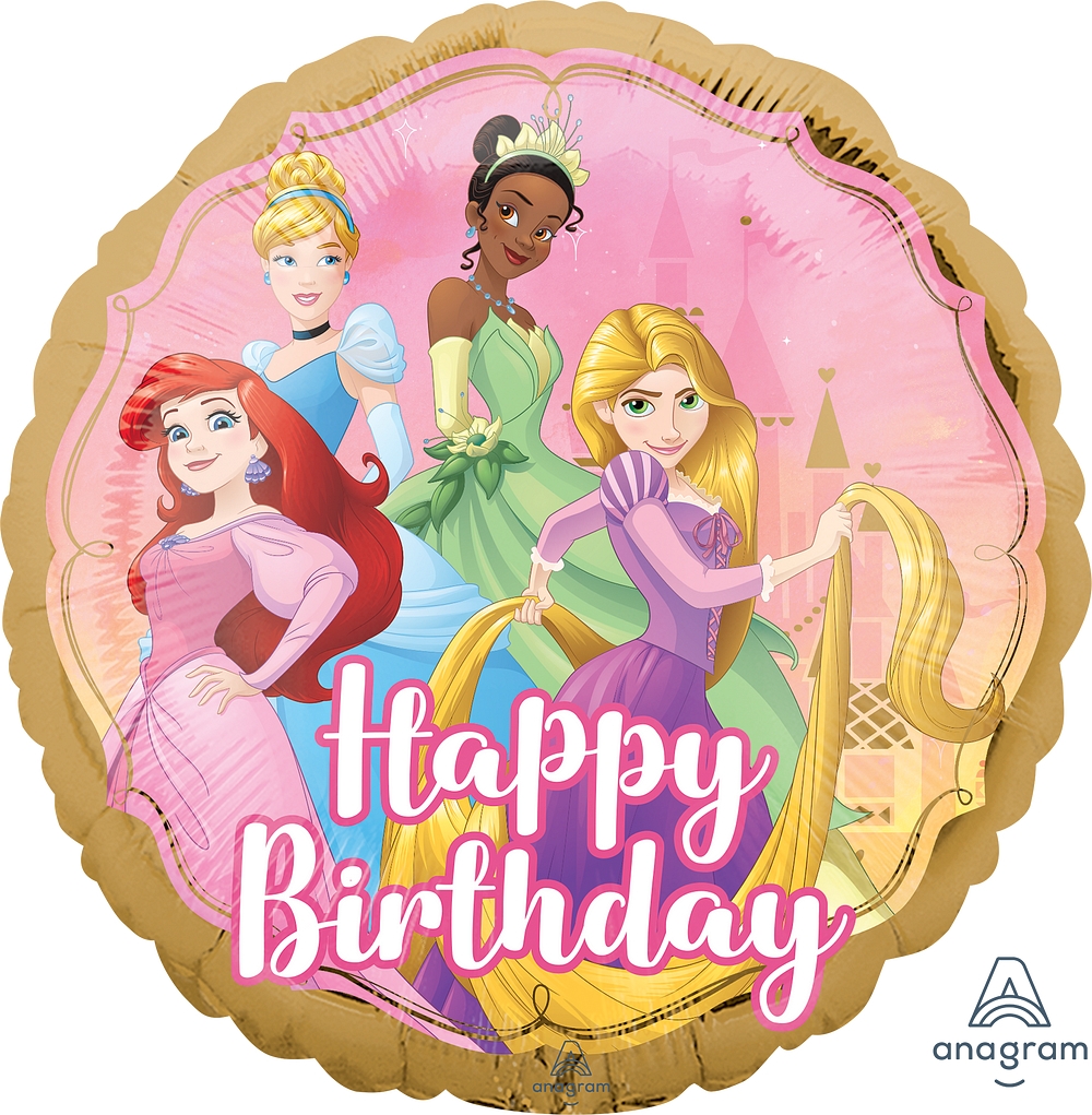 18" Foil Princess Once Upon A Time Birthday balloon