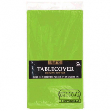 (1) Tablecover Rect 54" x 108" - Kiwi Lime