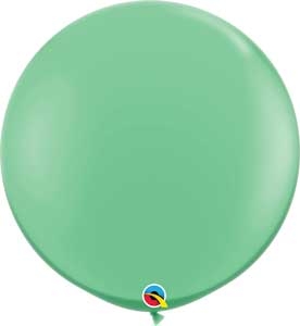 Q (2) 36" Fashion Wintergreen balloons