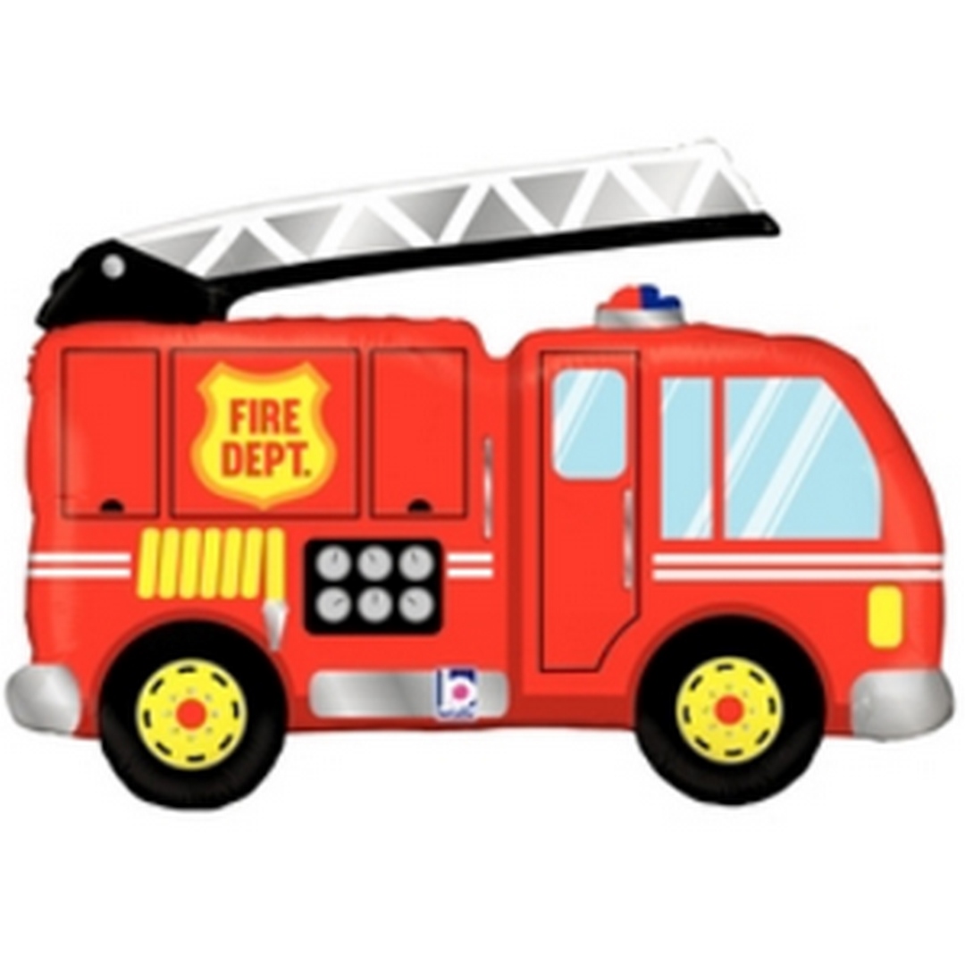 40" Fire Truck Super Shape balloon