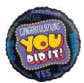 9" Foil - You Did It Airfill Heat Seal Required balloon