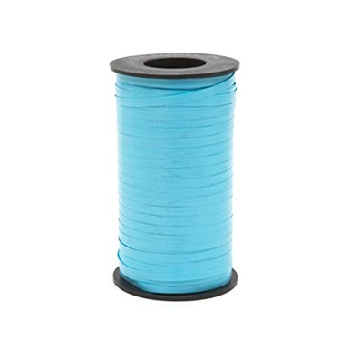 Curly Ribbon - Aqua - 3/16" x 500 yd