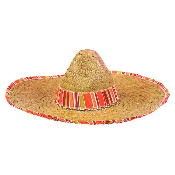 Sombrero - Adult Red Orange Lime