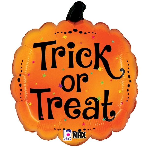 Trick or Treat Pumpkin balloon