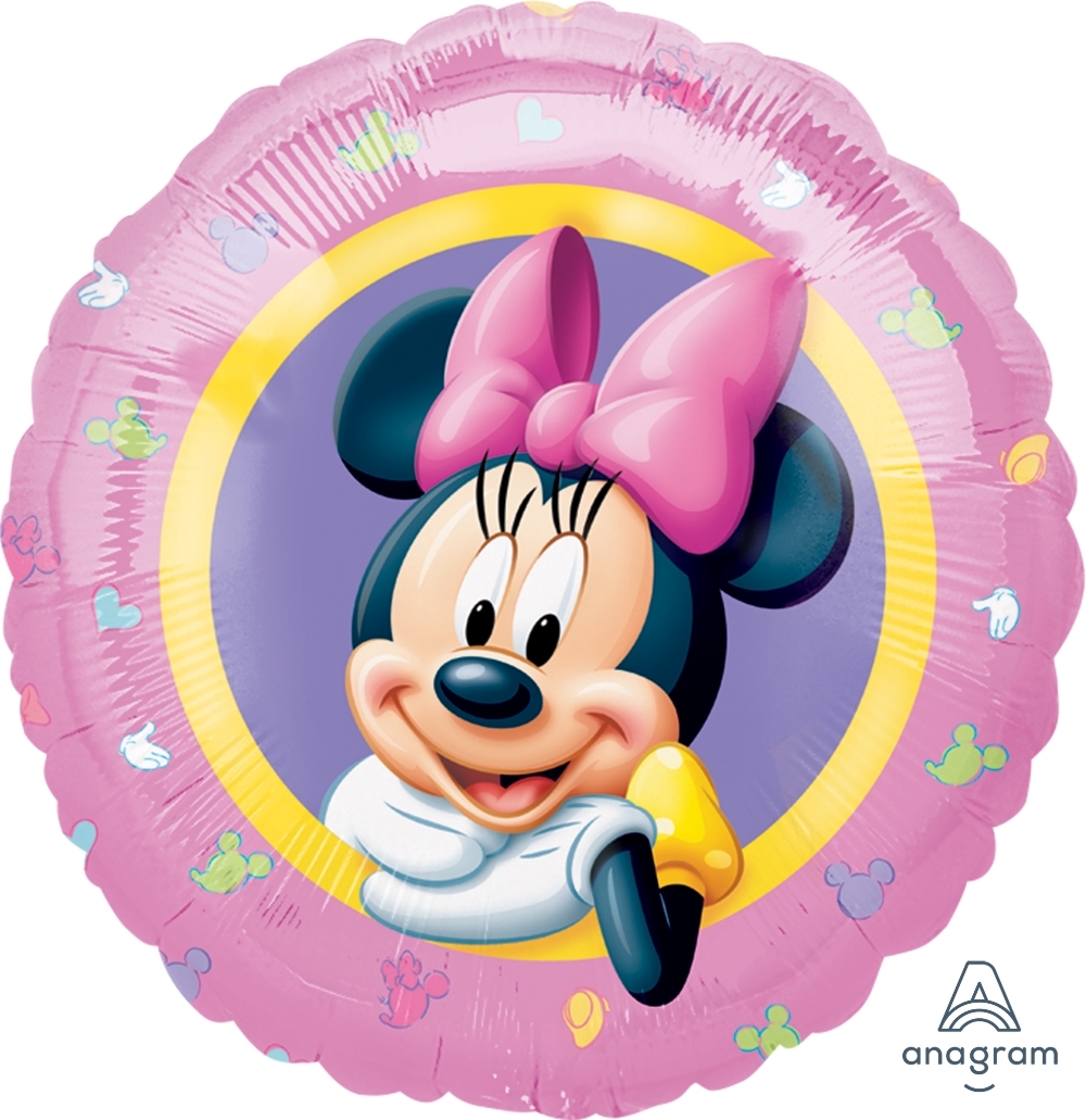 Minnie Mouse balloons and party supplies for girls birthday party