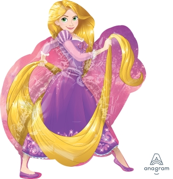 Rapunzel balloons and party supplies for girls birthday party
