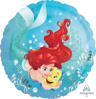 LITTLE MERMAID balloons and party supplies for girls birthday party